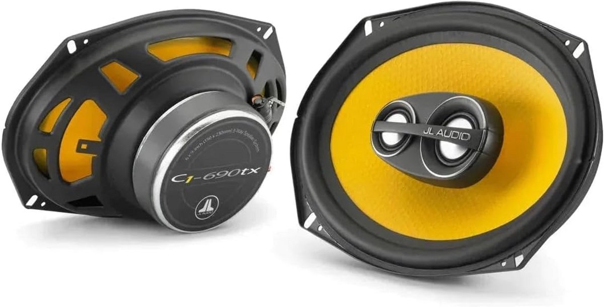 3-Weg Auto Speaker 6x9 Inch (15x23 cm) - 225 Watt Max Vermogen - Ovalen Deurluidsprekers