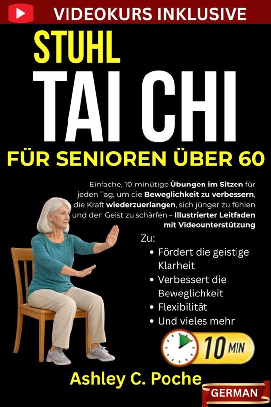 Stuhl- Tai-Chi für Senioren über 60 - cover