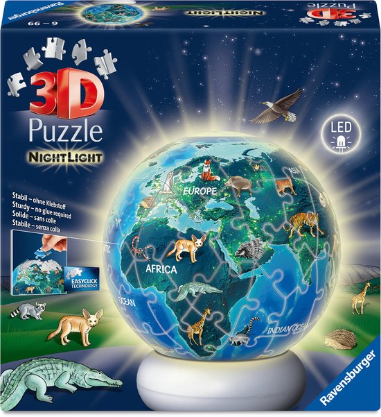 Ravensburger puzzelbal van de aarde