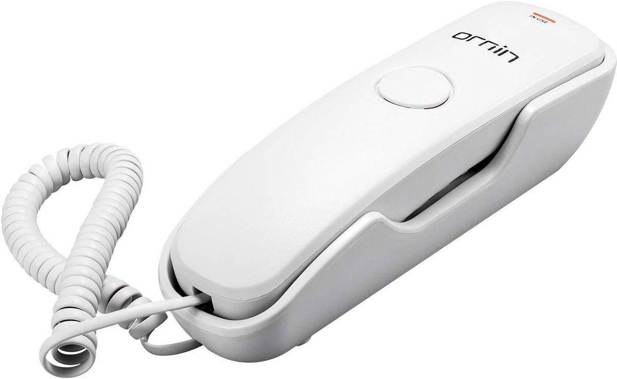 Vaste Telefoon voor Thuiskantoor - Muurbevestiging - Wit