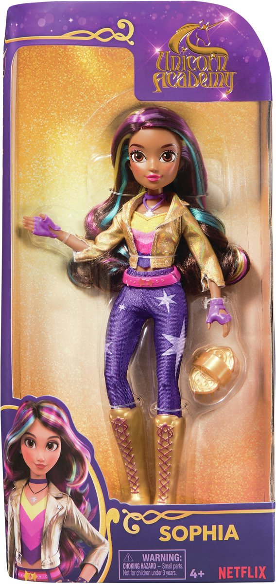 Unicorn Academy - Pop Ava - met 7 modeaccessoires en borstel — afbeelding 16