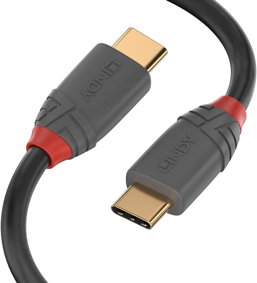 USB-C naar USB-C Kabel 1,5m met 5A Power Delivery Ondersteuning