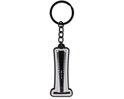 PlayStation - Rubber Sleutelhanger - Zwart