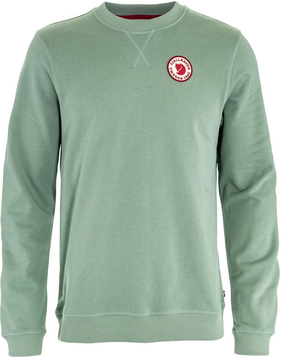 Fjällräven 1960 Logo Badge Sweater – Outdoor Kleding Fleeces en Truien Truien Blauw