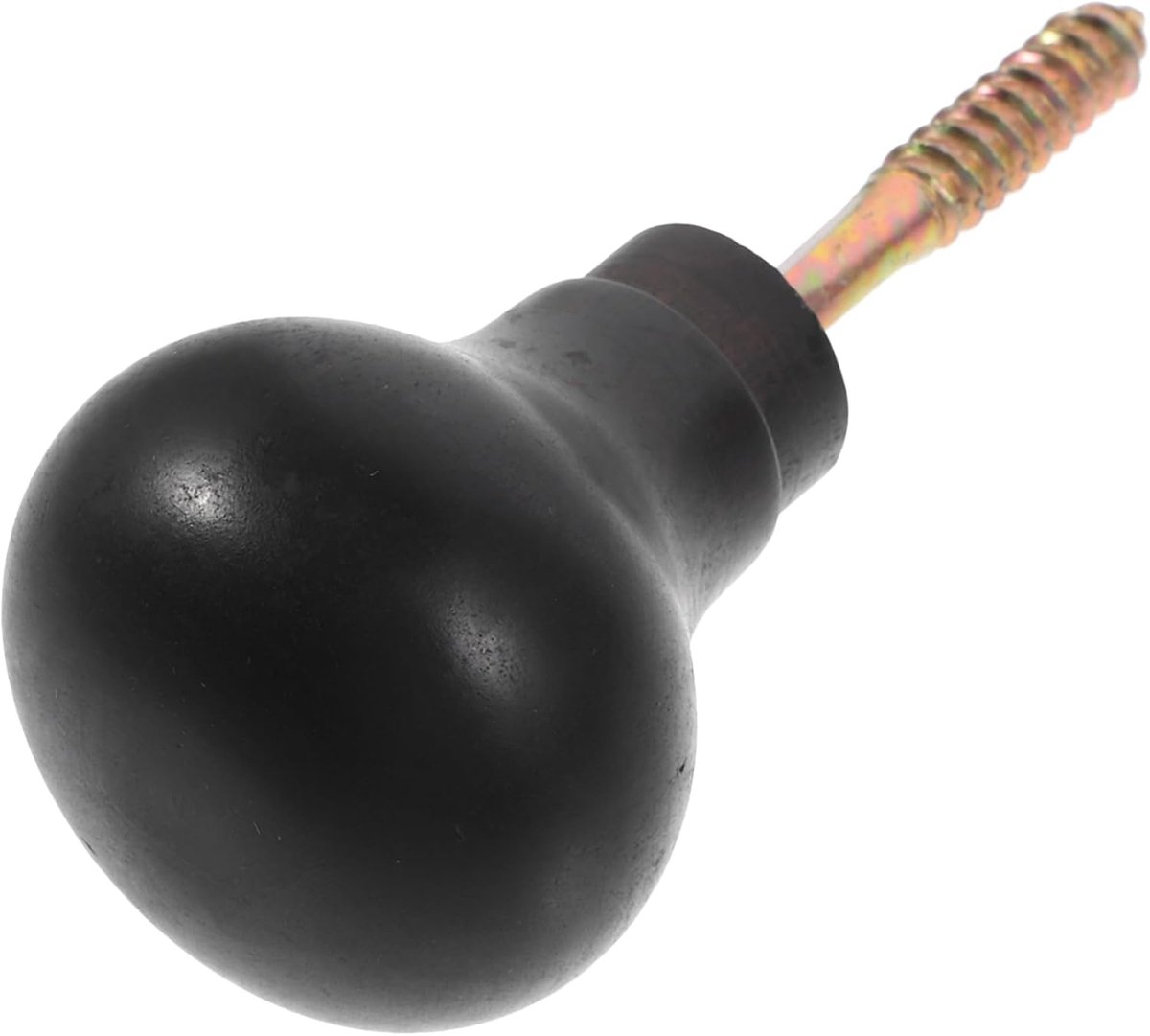 Wandelstok Handvat - Stokknop Houten - Extra Ondersteuning - Ergonomisch Ontwerp - 10.5 cm Lengte - Donkerrood