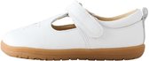 Next - Meisjes - Barefoot leren schoenen met klittenbandsluiting - Wit