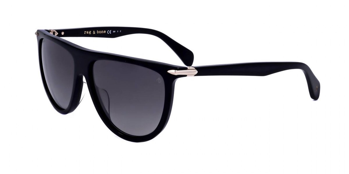 Rag & Bone RNB1056/S Black 57/14/140 WOMAN Zonnebrillen