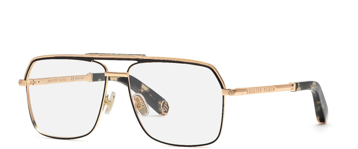 Philipp Plein VPP085M Oro ramato lucido c/parti colorate 58/14/145 MAN Brilmonturen
