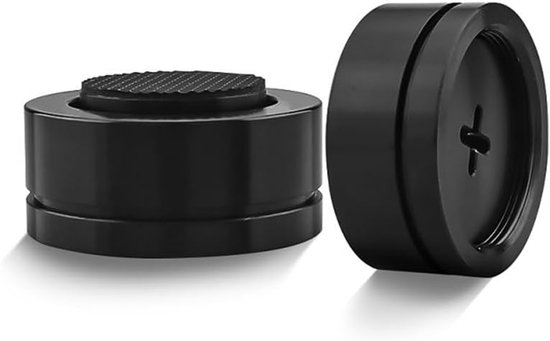 Luidspreker Isolatievoeten - Speaker Spikes Anti-Vibratie - Geluid Verbeteren - CNC-gefreesd Ontwerp - 39 x 17 mm - Zwart van Merkloos — afbeelding 5