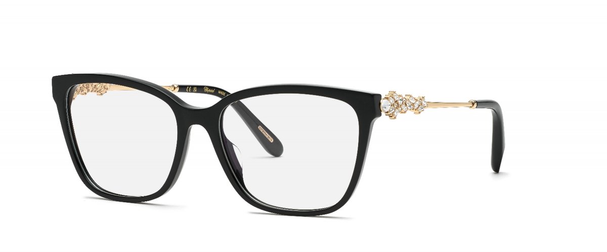 Chopard VCH361S Nero lucido 55/16/145 WOMAN Brilmonturen
