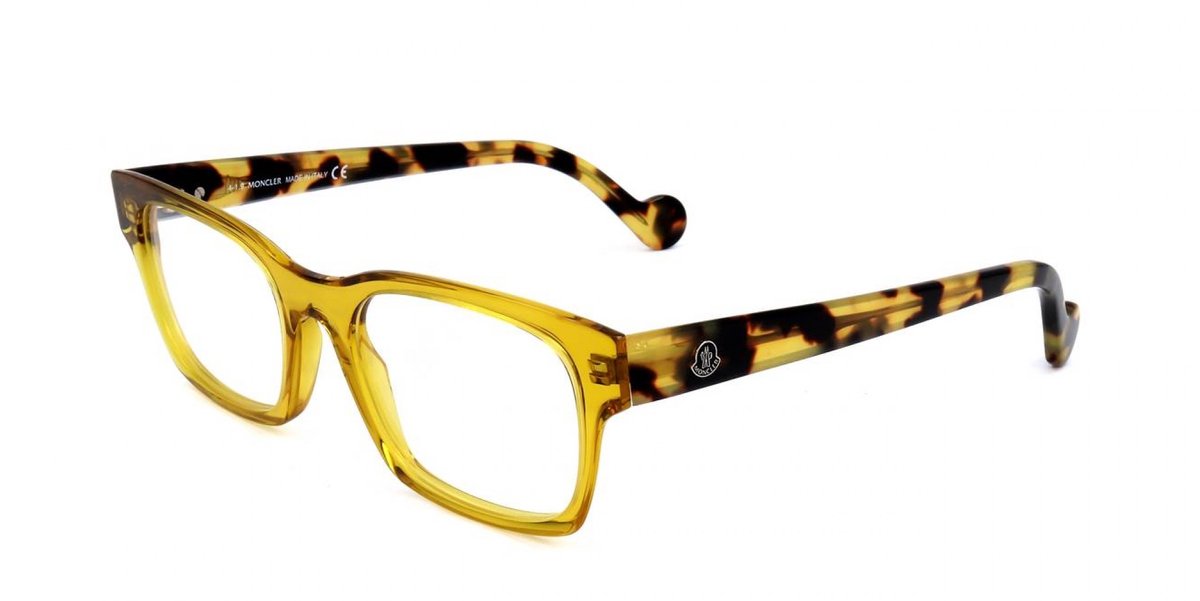 Moncler ML5070 Yellow 53/20/150 MAN Brilmonturen