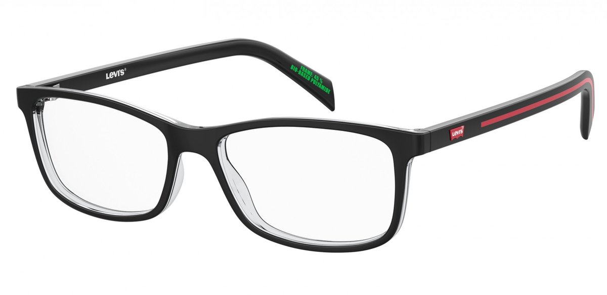 Levi's LV 5070 Black crystal 51/15/145 MAN Brilmonturen