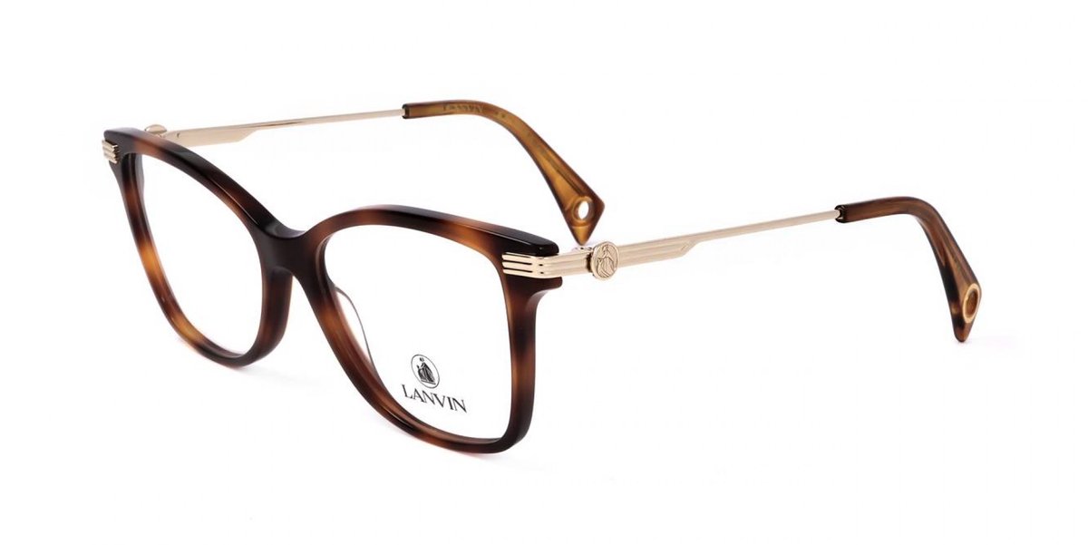 Lanvin LNV2604 Havana 54/16/140 WOMAN Brilmonturen