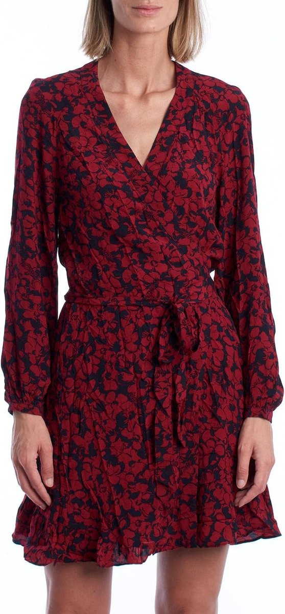 Dames Jurk - Korte Jurk - Casual Chic - Bloemenprint - Kort - Multicolor