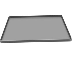Lekbak voor Apparaten - Waterdichte Mat - Bescherming Vloer - Verhoogde Rand - 60x50cm - Grijs