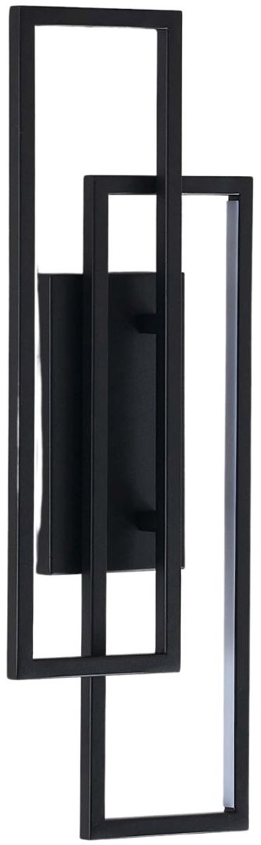 Kosilum - Torello - Wandlamp - Zwart - Aluminium en siliconen