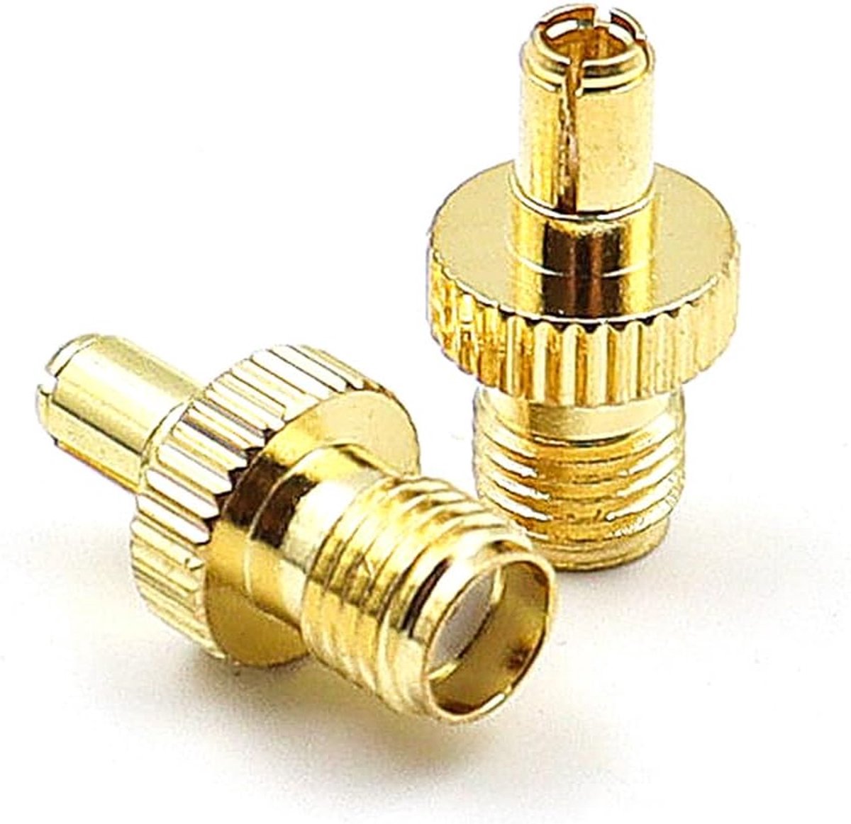 Antenne Adapter Set - SMA TS9 Connectoren - Versterk Signaal - Goud Verguld Koper - Compact Formaat - Goud