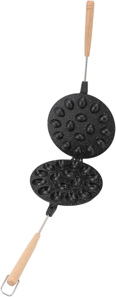 Koekjes Vorm - Noten Vorm - Thuis Bakken - Antiaanbaklaag 16 Holtes - 20 x 20 x 5 cm