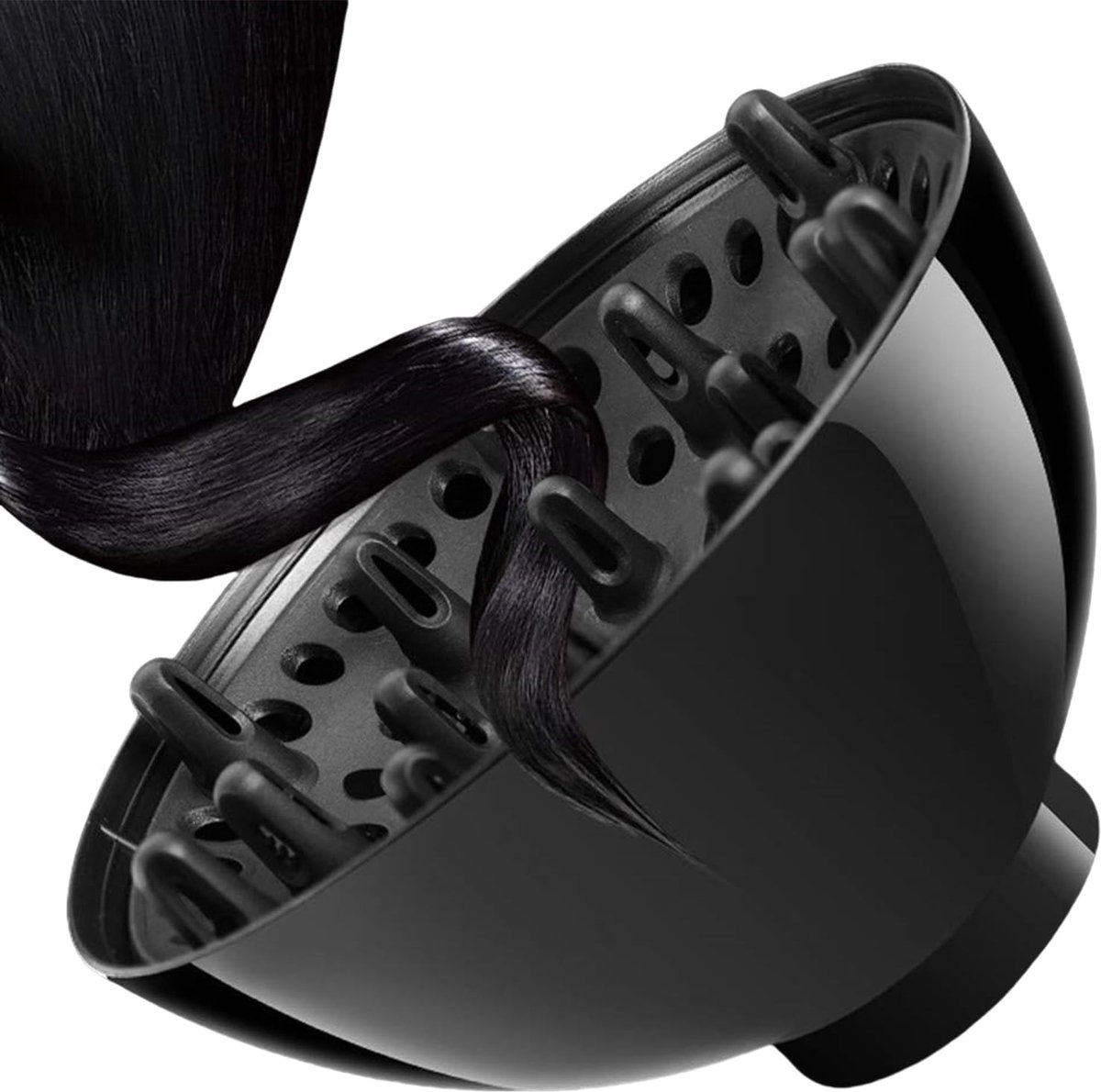 Haardroger Diffuser - Krul Diffuser - Krullen Stylen - Verstelbare Pasvorm - 3.6-6.6cm