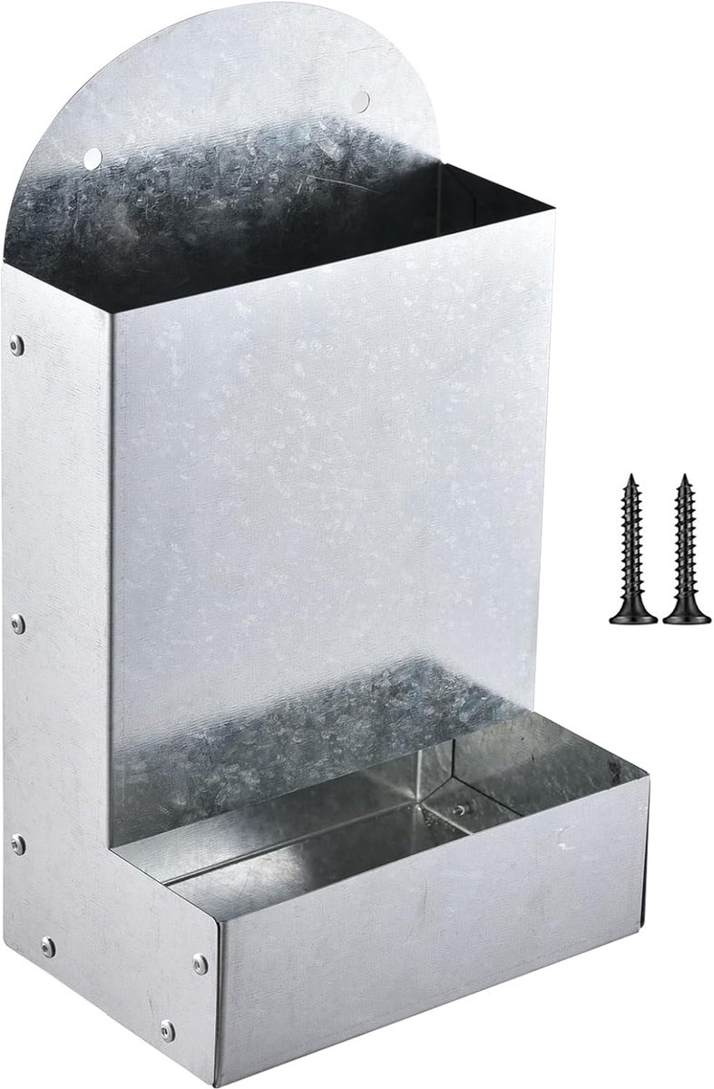 Kippen Voerbak - Metalen Voerbak - Automatisch Voeren - Duurzaam Metaal - 297 x 175 x 114 cm