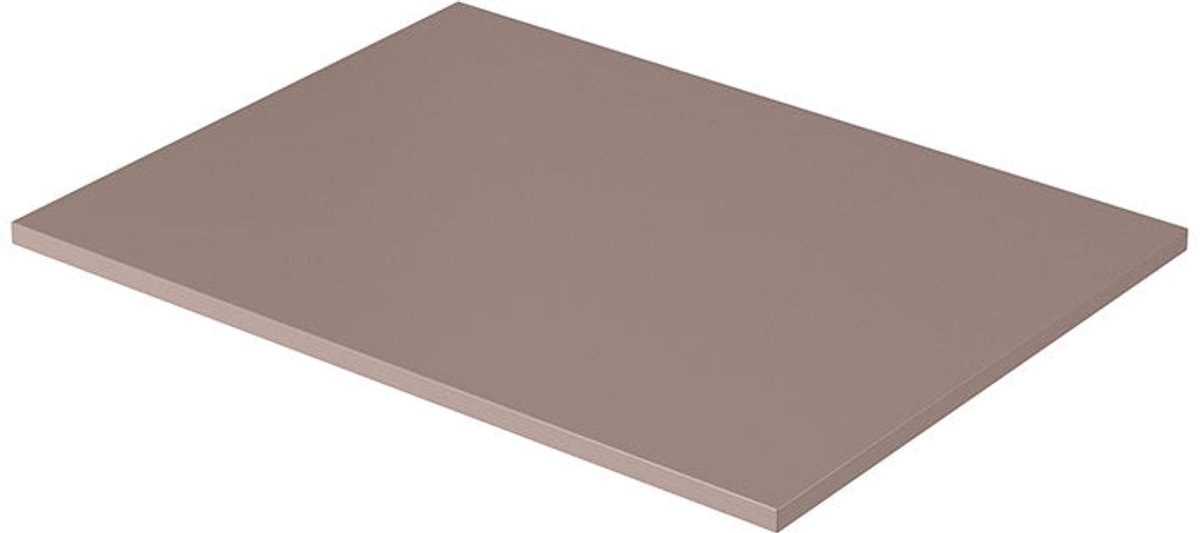 Nicole badkamerwerkblad 60 cm - duurzaam MDF met ABS-rand | Kleur: Antiek roze | Maat: 60x1,8x45,5