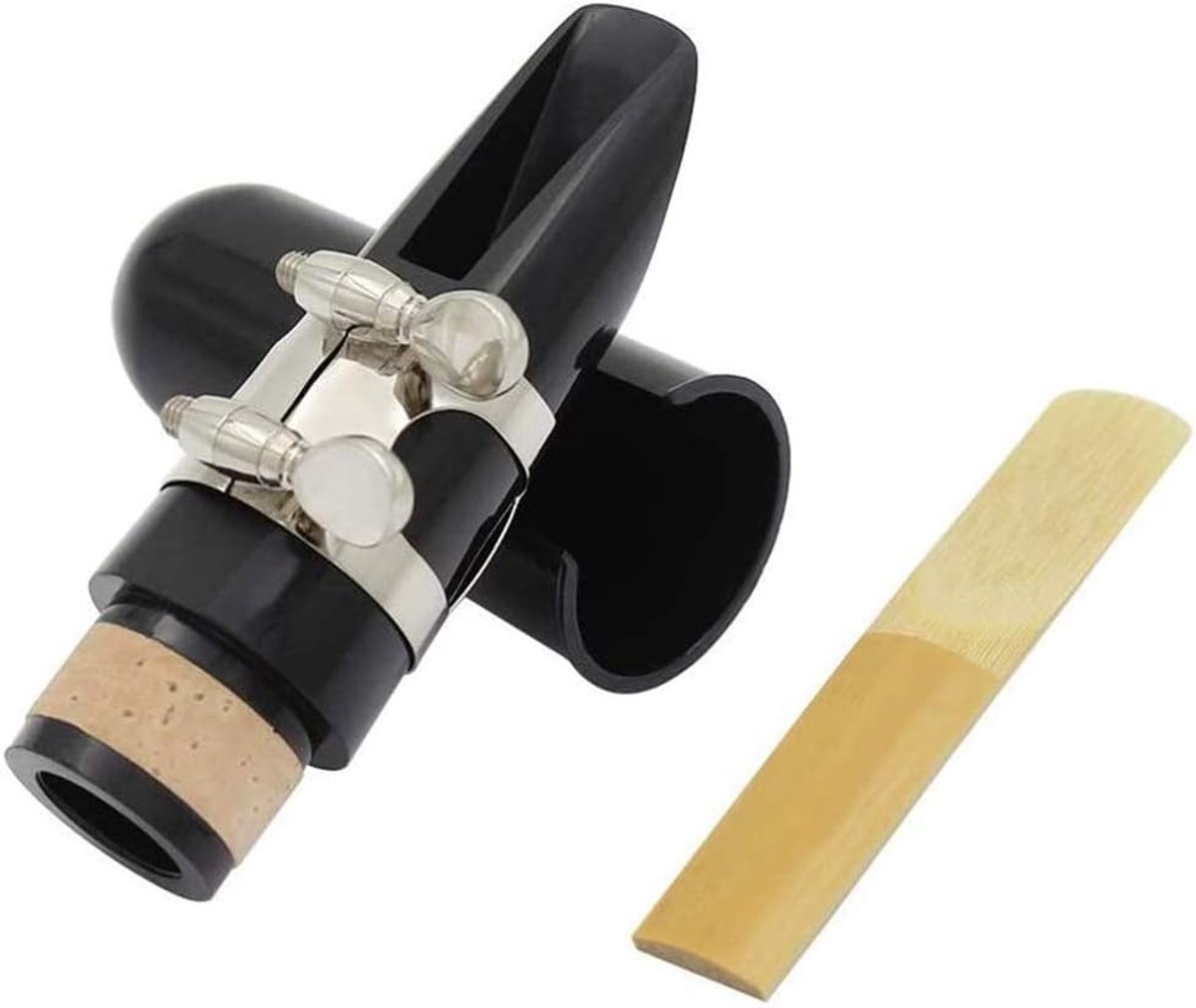 Klarinet Mondstukkit - Muziek Accessoires - Muziek Maken - Compleet Set - 12 cm Lengte - Zwart