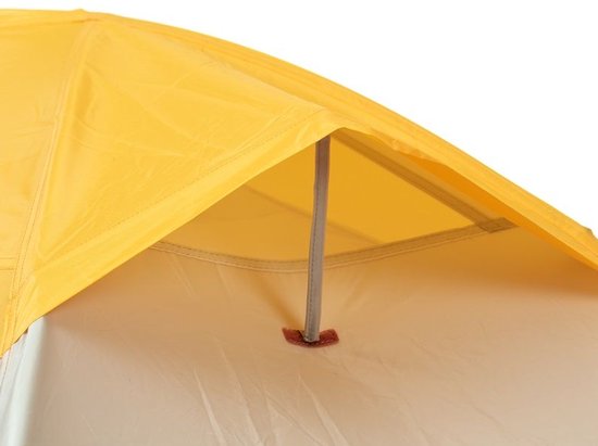 Turbat Borzhava 2 Alu - lichtgewicht tent - 2 persoons - Geel van Turbat — afbeelding 3