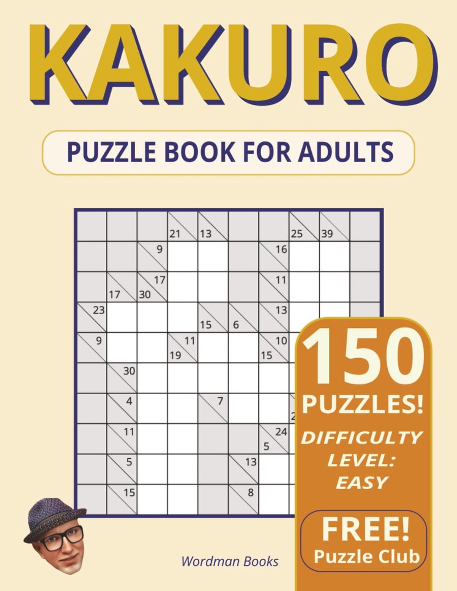 Logica Puzzelboek - Kruisgetallen Puzzels - Hersentraining - 150 Puzzels - Groot Formaat