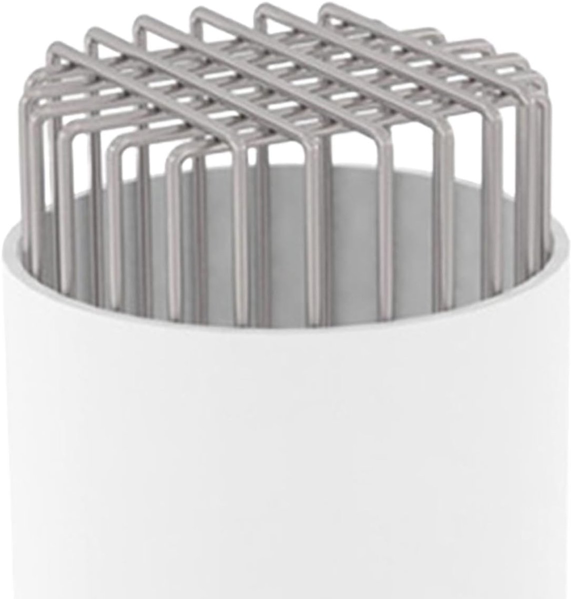 Dakgoot Regenpijpbescherming - Gootfilter Bladvanger - Voorkom Verstoppingen - Flexibele RVS Opening - 103 x 12 cm