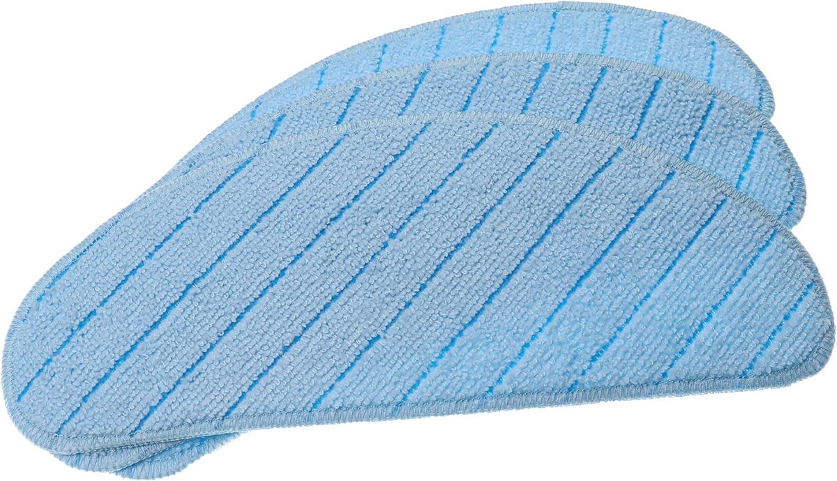 Dweildoekenset - Schoonmaakdoeken - Vloeren Reinigen - Absorberende Microvezel - 3-delig - Blauw