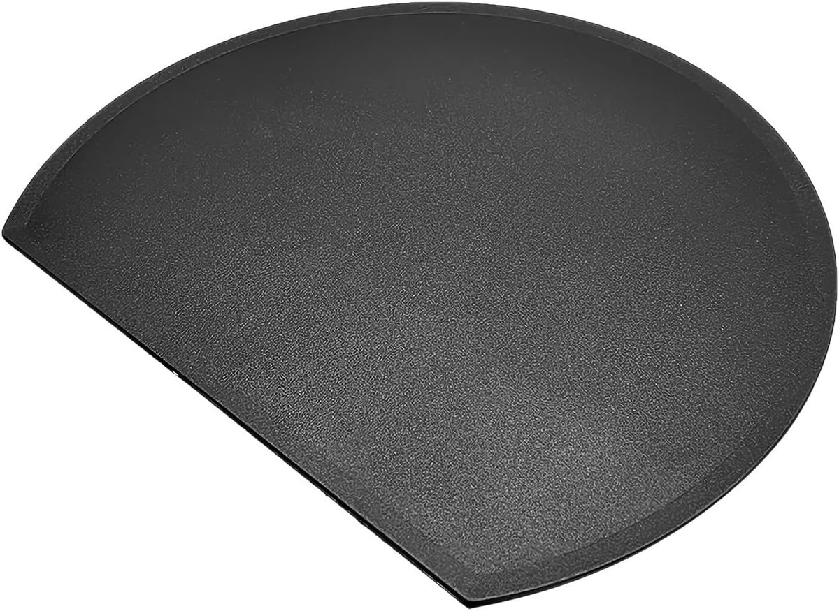 Snijplank - Keukenplank Hakplank - Voedselbereiding - Flexibele D-vorm - 35x29cm - Zwart
