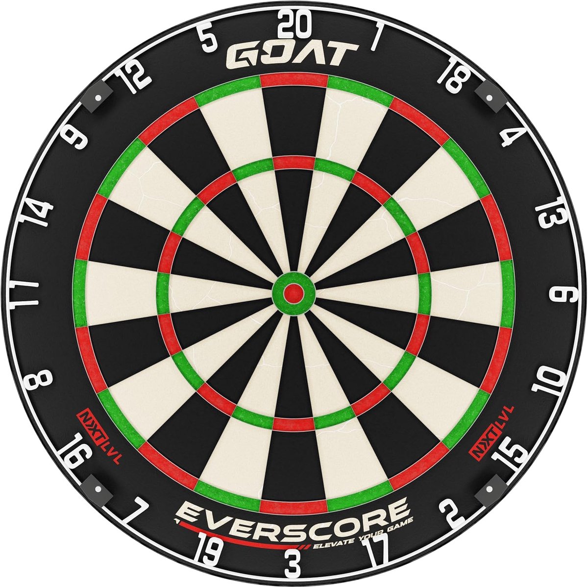 Hoogwaardige Sisal Dartbord - Zelfherstellend Dartbord voor Optimale Spelervaring