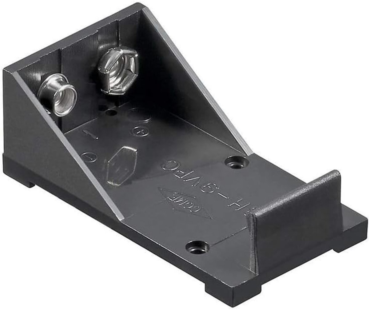 Batterijhouder 9 Volt Blok met Soldeeraansluiting
