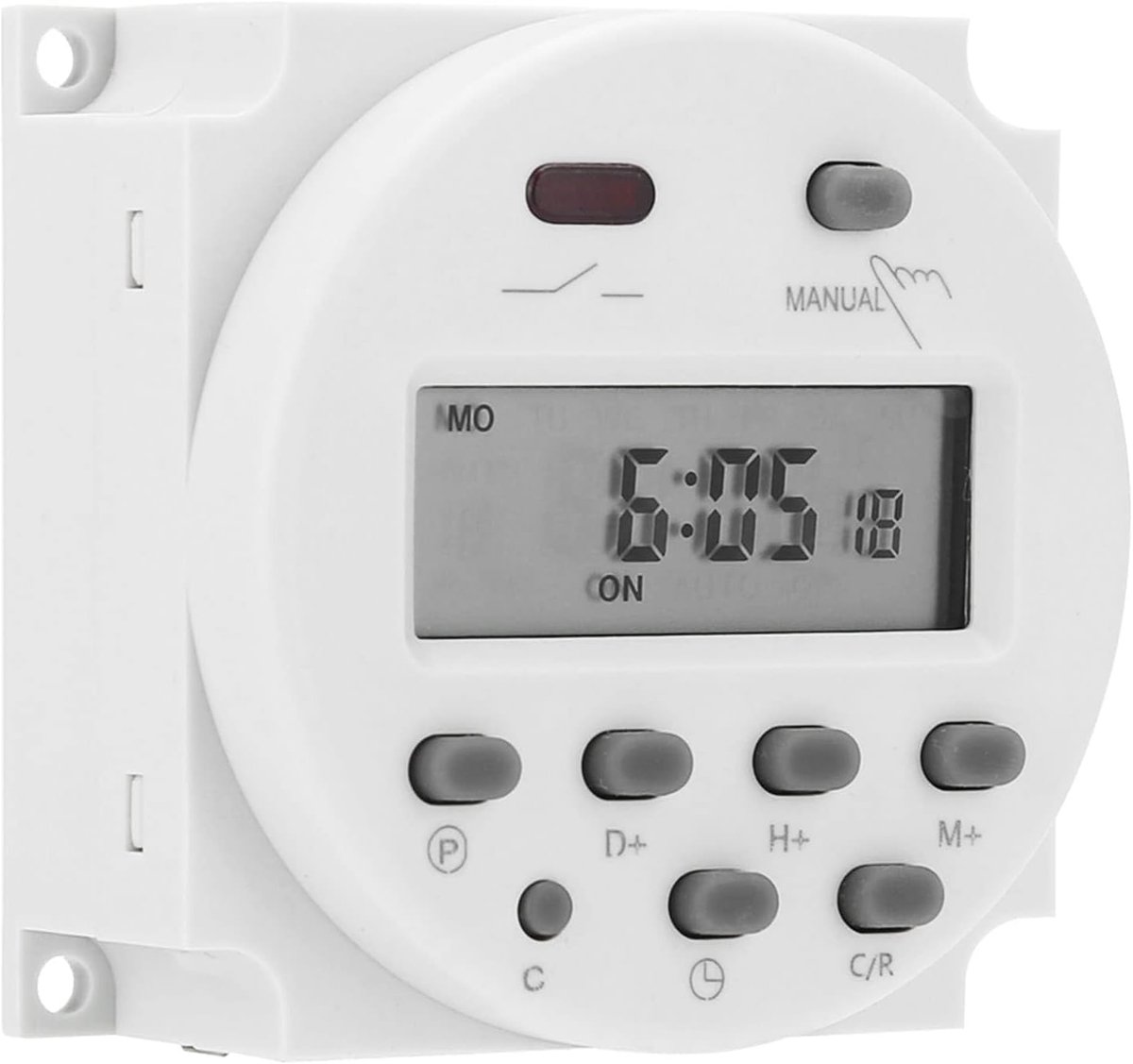 Mini Tijdschakelaar 12V - LCD Digitale Timer Switch met Microcomputer