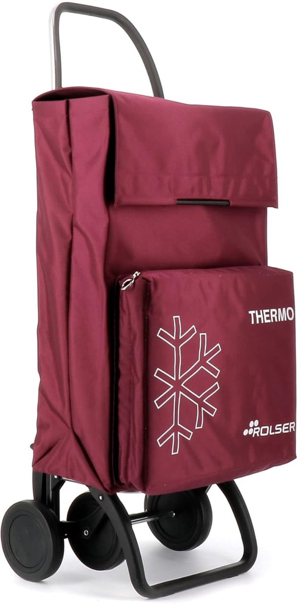 Thermo Fresh 4-Wiel Winkelwagen - Ideaal voor Winkelen en Vervoer