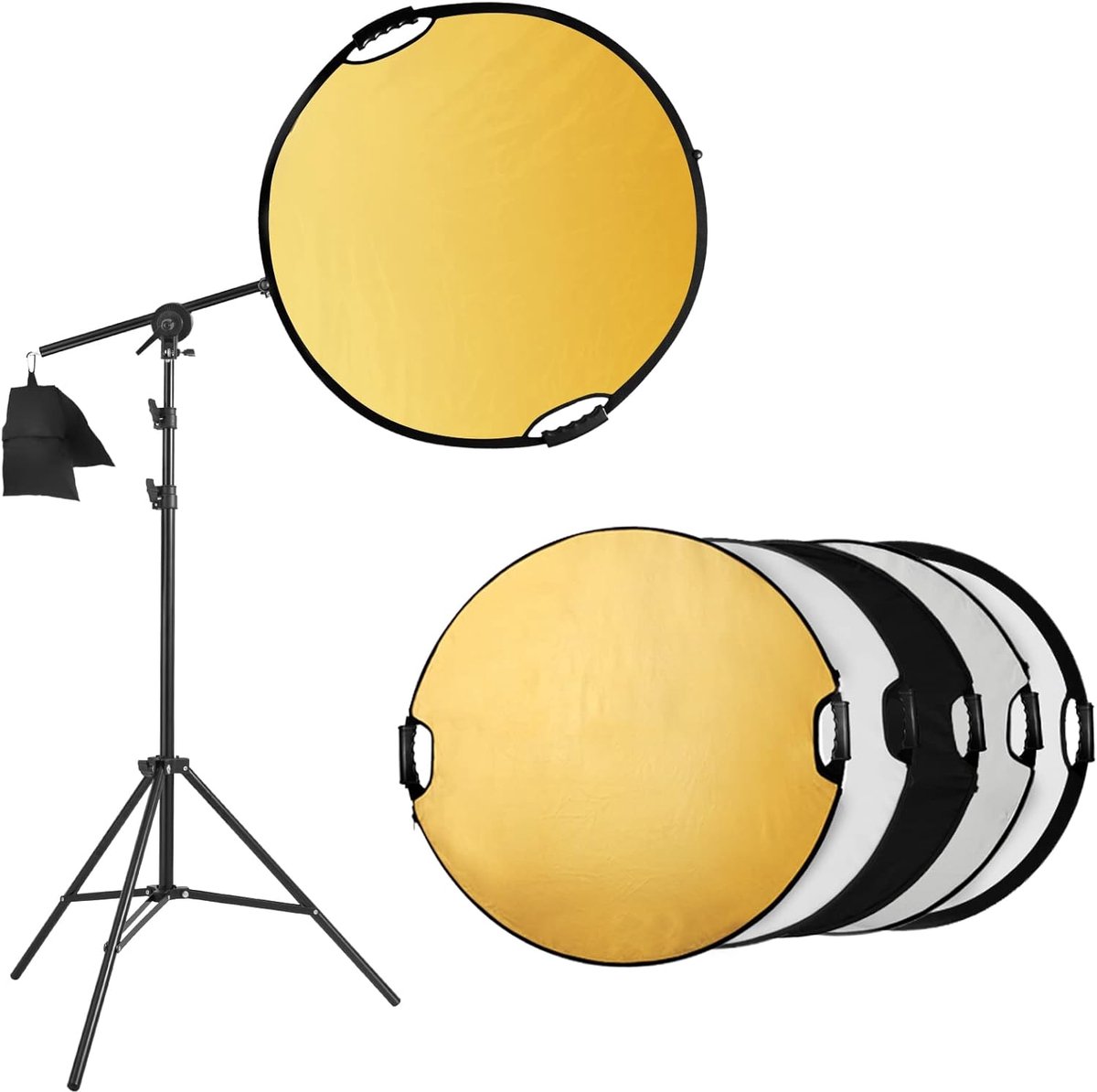 5-in-1 Folds And Reflector Set voor Fotografie