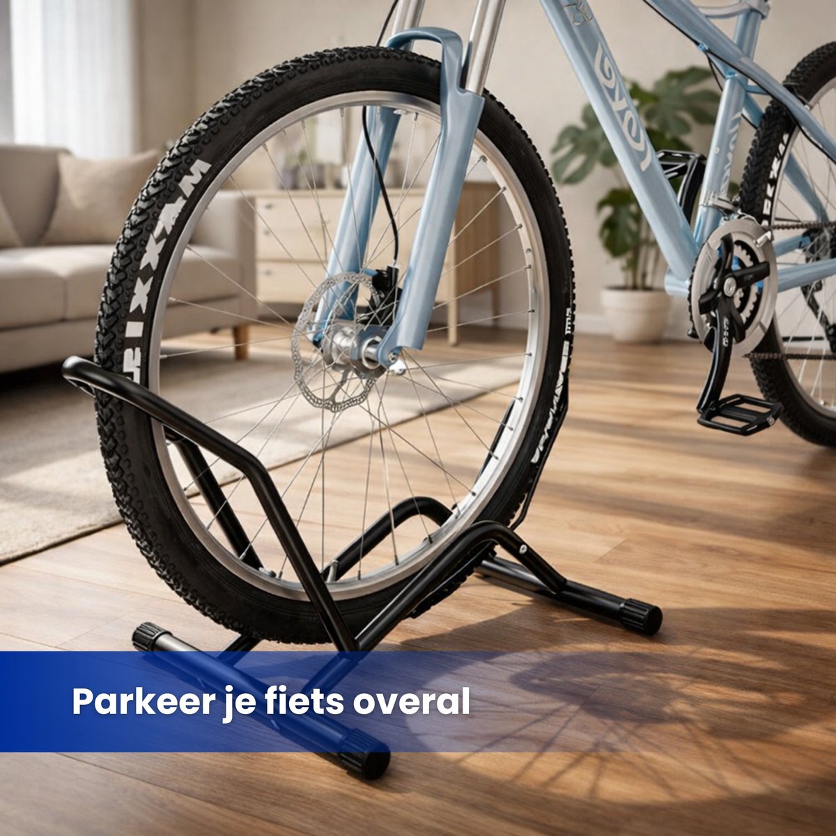 Fietsenrek Voor of Achterwiel - Fietsen Rek Racefiets, Mountainbike