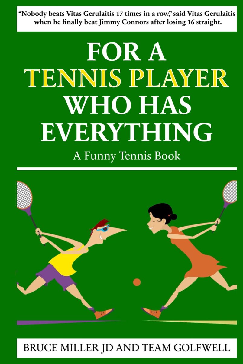 For a Tennis Player Who Has Everything: A Funny Tennis Book