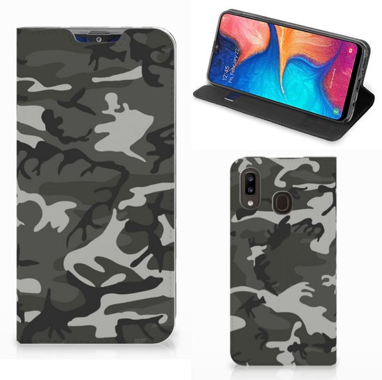 Coque avec Aimant Samsung Galaxy A30 Army Light