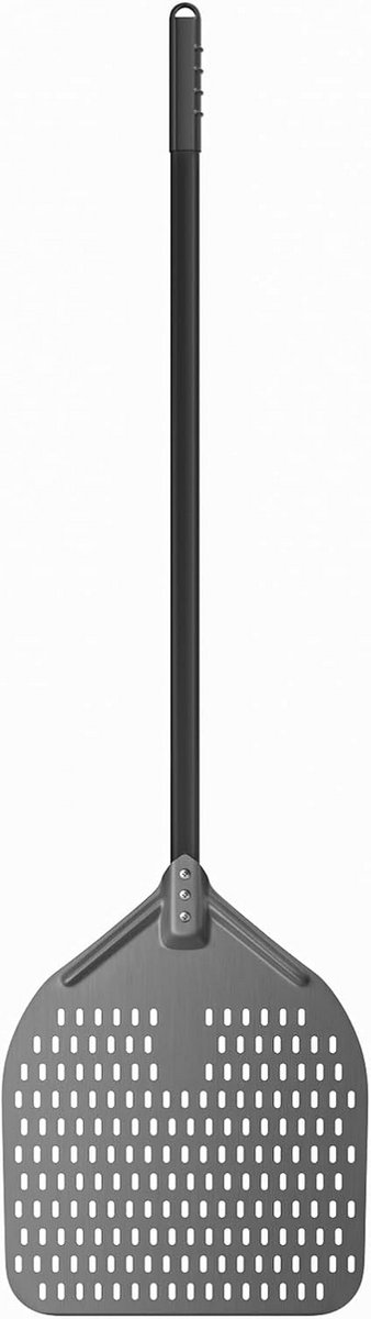 Pizzaschep van Hard Geanodiseerd Aluminium met Afneembare Handgreep - 35 cm