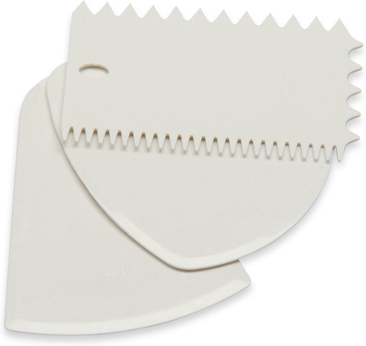 Deegschraper Set 3-delig met Ergonomisch Design en Taartgarnieren