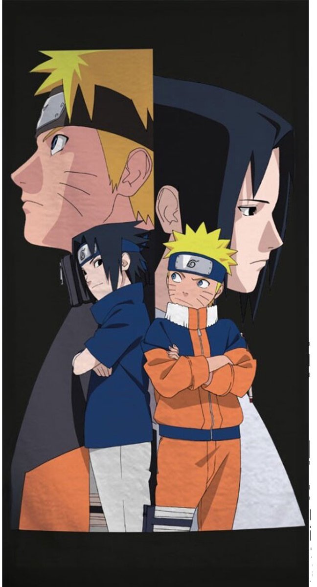 Naruto strandlaken 70 x 140 - polyester