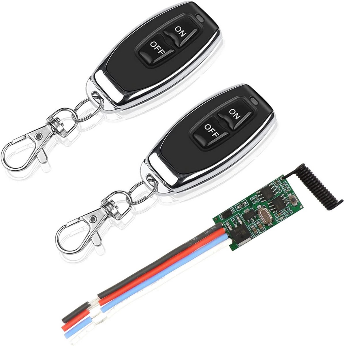 Draadloze Remote Control Module 2A 1 Kanaal 433Mhz