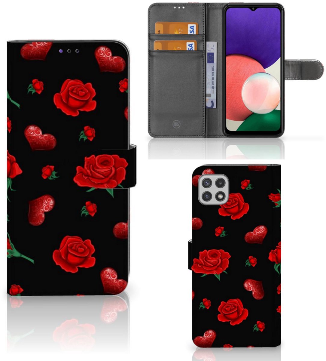 Samsung Galaxy A22 5G Leuk Hoesje Valentine