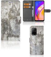 Étui rabattable OPPO Reno5 Z | A94 5G Téléphone Cas Béton