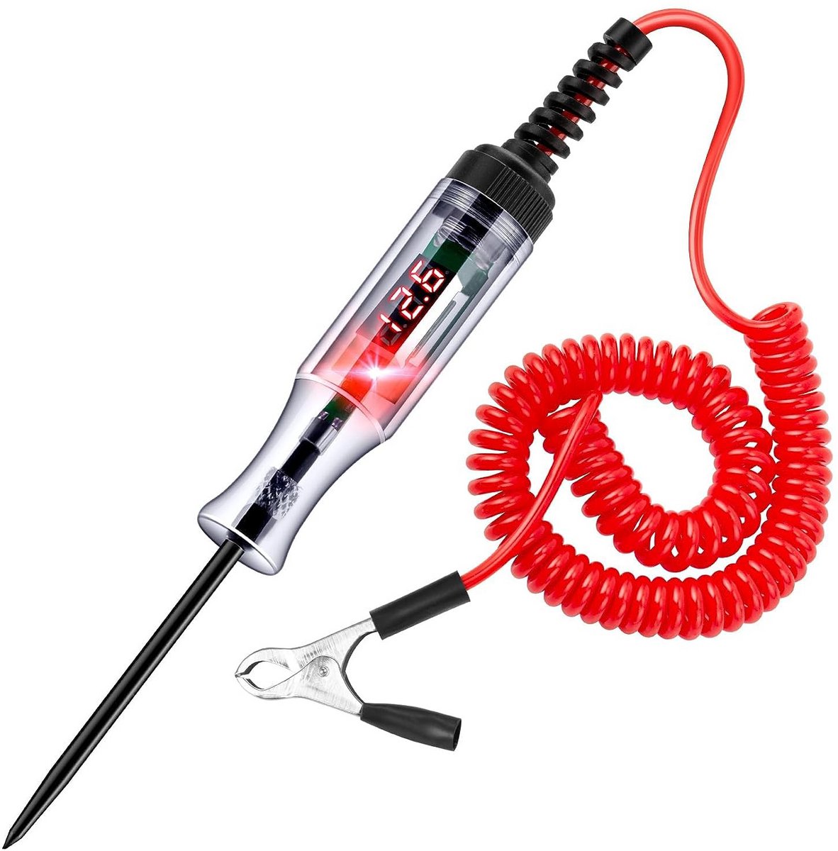 Auto-Circuit Tester 3-48V met Voltmeter en LED Achtergrondverlichting