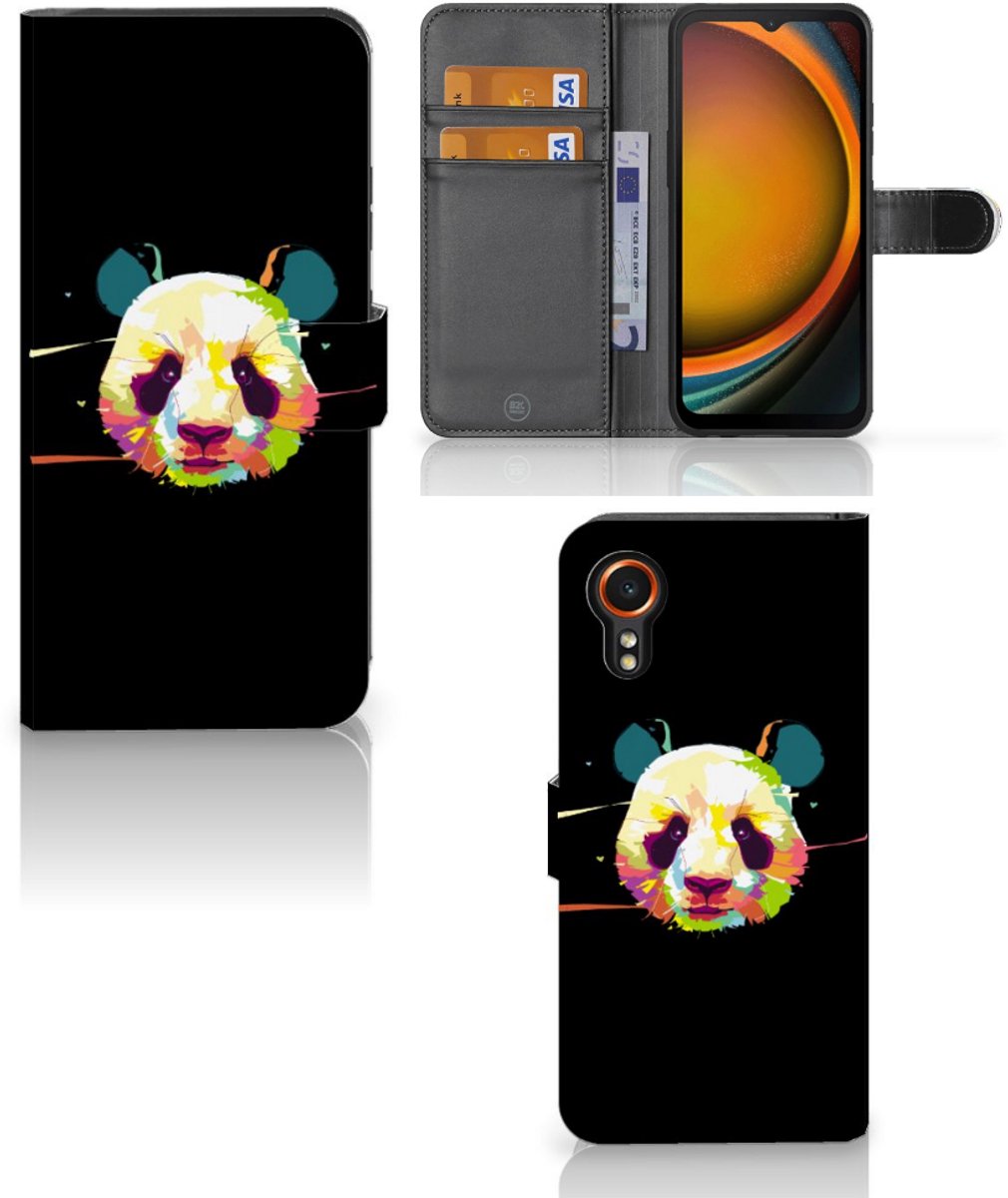 Samsung Galaxy Xcover 7 Leuk Hoesje Panda Color