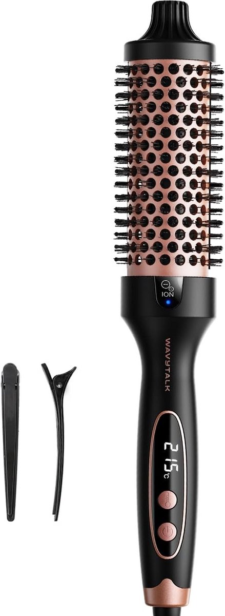Warmteborstel 3-in-1 - Fohnborstel - Krulborstel - Krultang - Stijlborstel - Stylingvorm