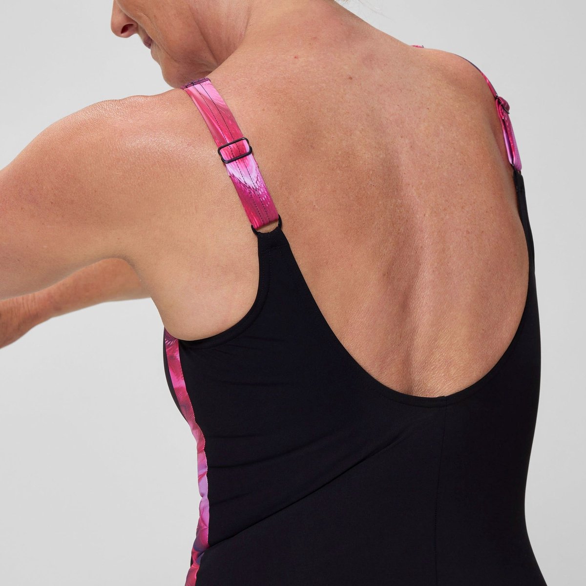 Speedo Lunalustre Printed Shaping Badpak Dames — afbeelding 12