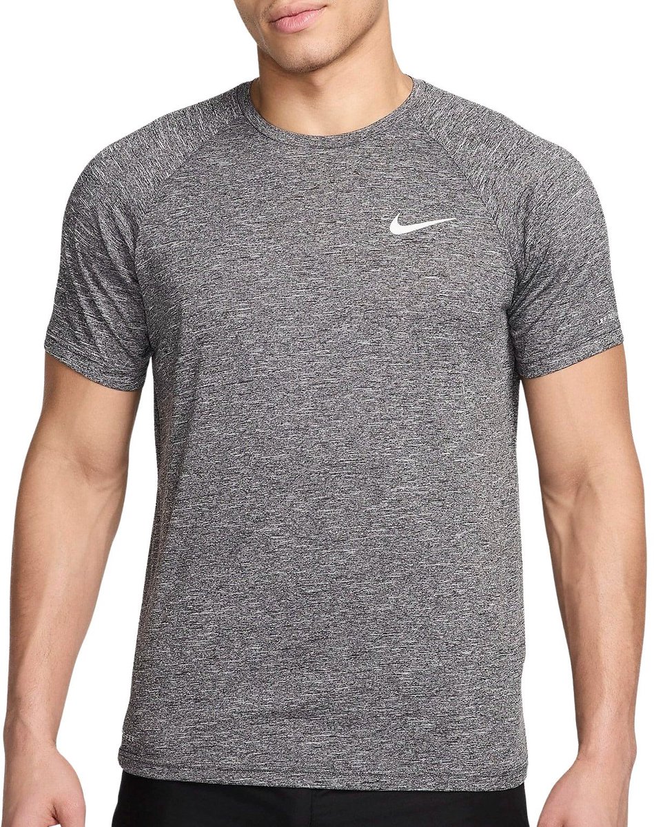 Heathered SS Hydroguard Surfshirt Mannen Grijs